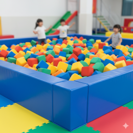 Cухой бассейн из поролона